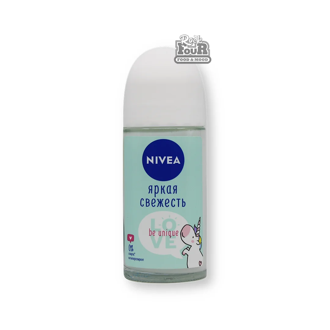 Հակաքրտինքային միջոց «Nivea Պայծառ թարմություն» գնդիկով 50մլ